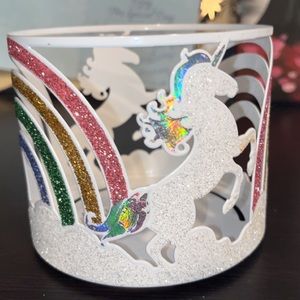 Unicorn Bath and Body Works Candle Holder